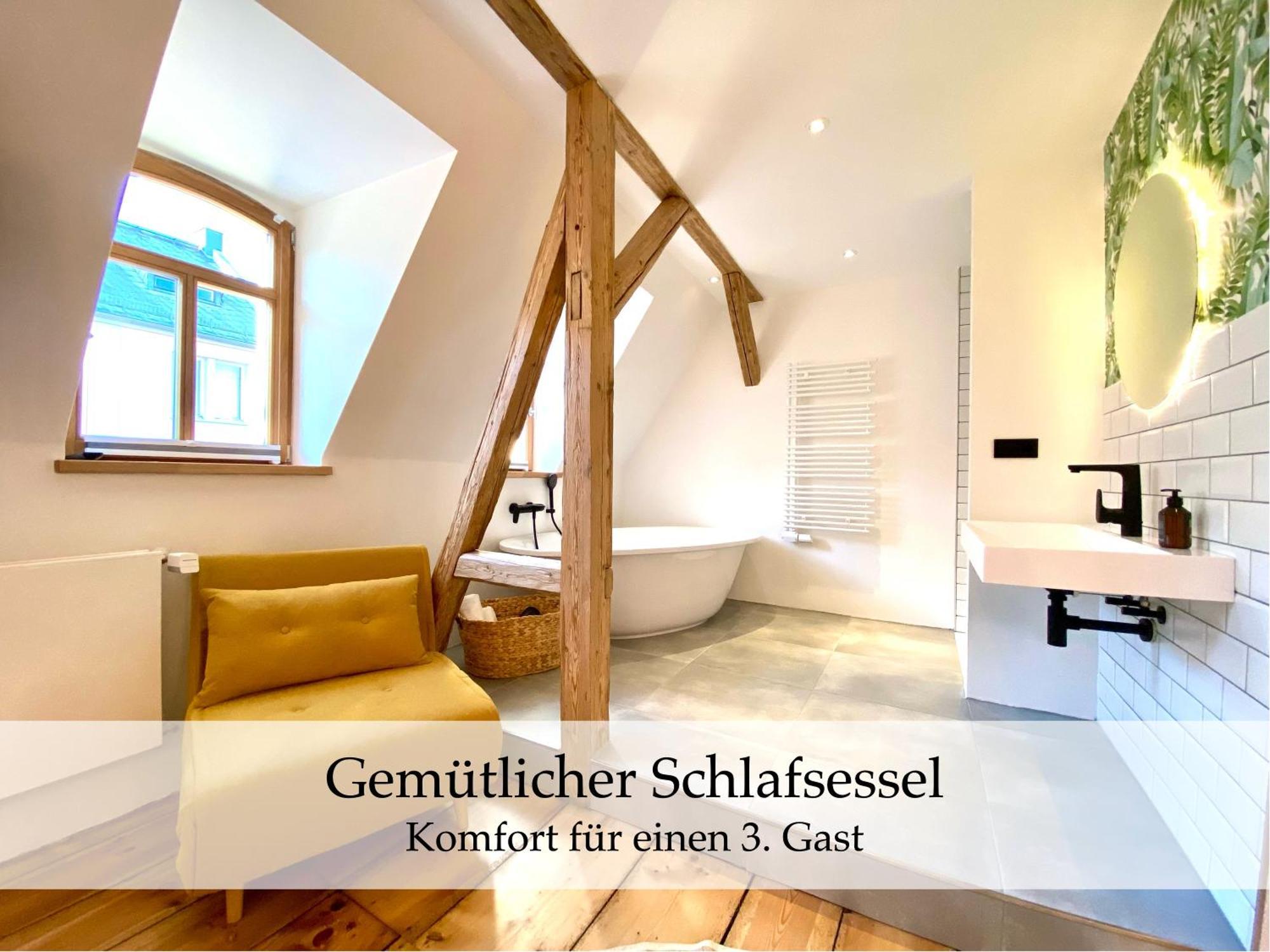 Zentrale 1-Zimmer-Ferienwohnung Mit Digitalem Check In Hof  Εξωτερικό φωτογραφία
